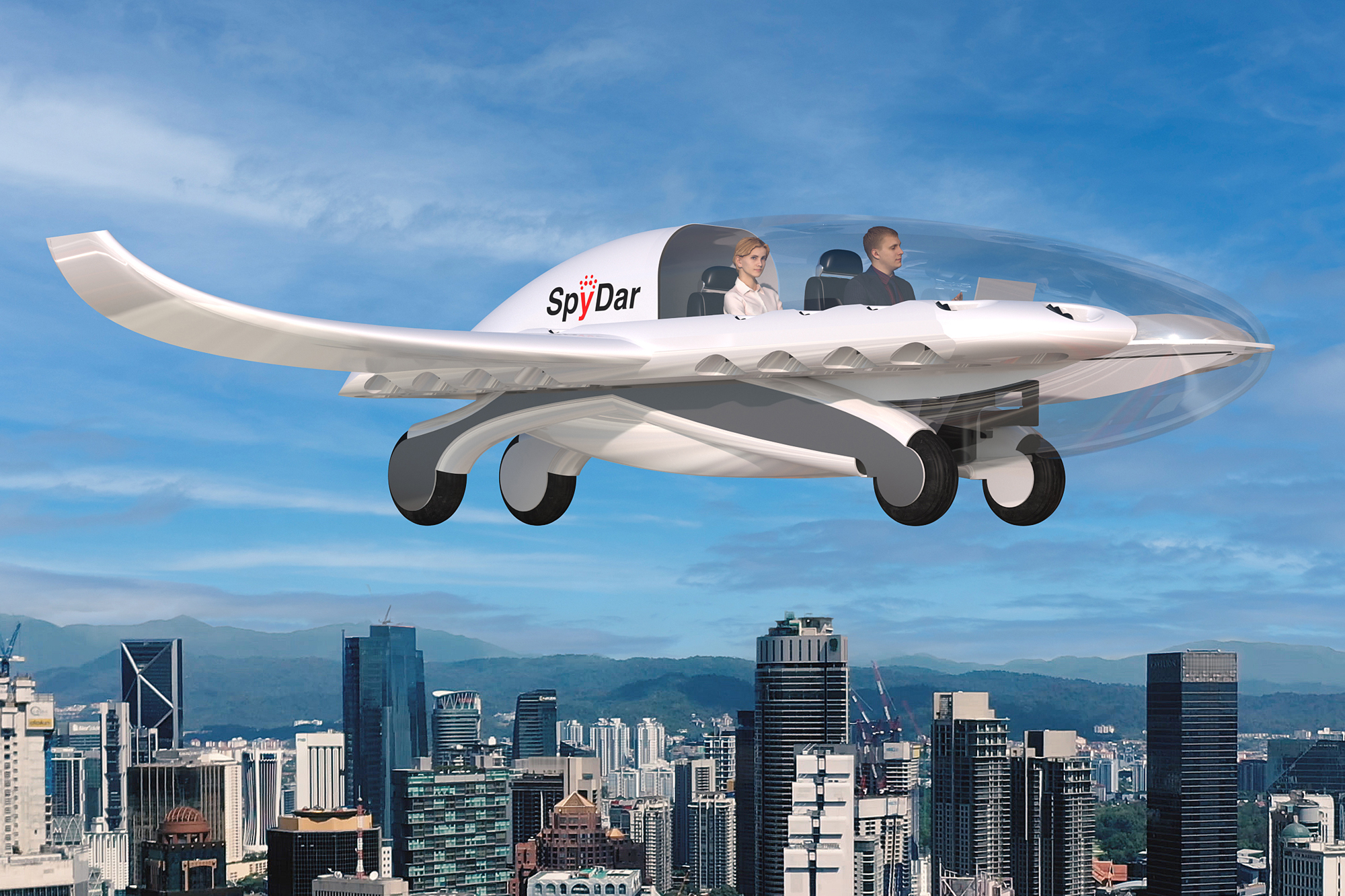 SkyDar M-Star eVTOL passenger aircraft SkyDar M-Star eVTOL passenger aircraft